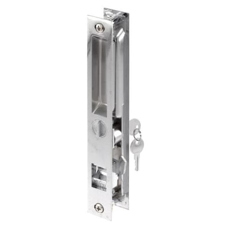 Prime-Line Prime Line Products 14416 Sliding Door Handle Set with Flush Locking Latch  Chrome Plated 5019583
